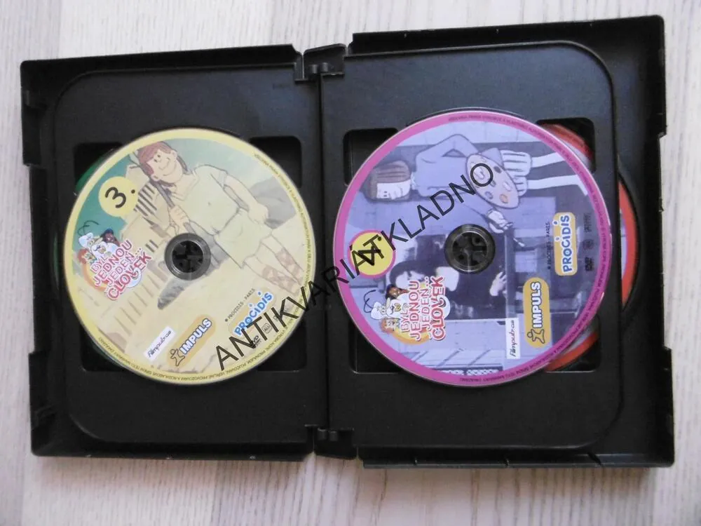 BYL JEDNOU JEDEN ČLOVĚK, 6 X DVD FILM