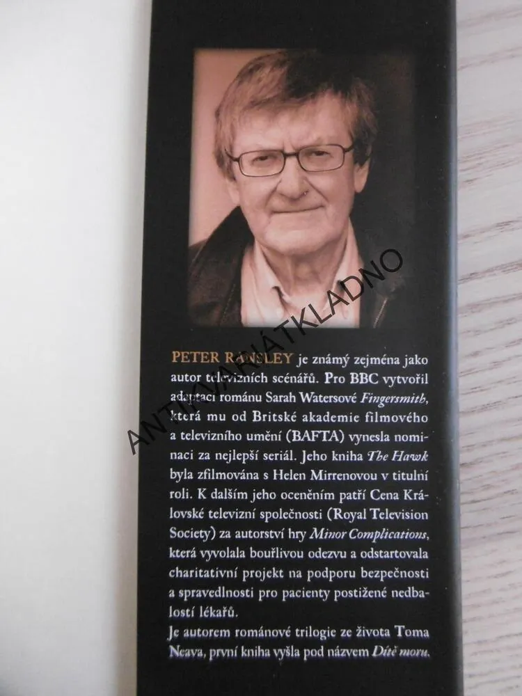 CENA ZA KRÁLE, PETER RANSLEY, **an
