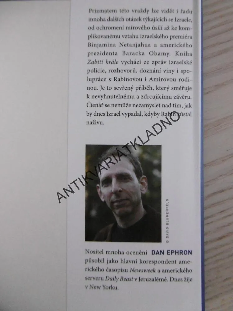 ZABITÍ KRÁLE, DAN EPHRON, **an