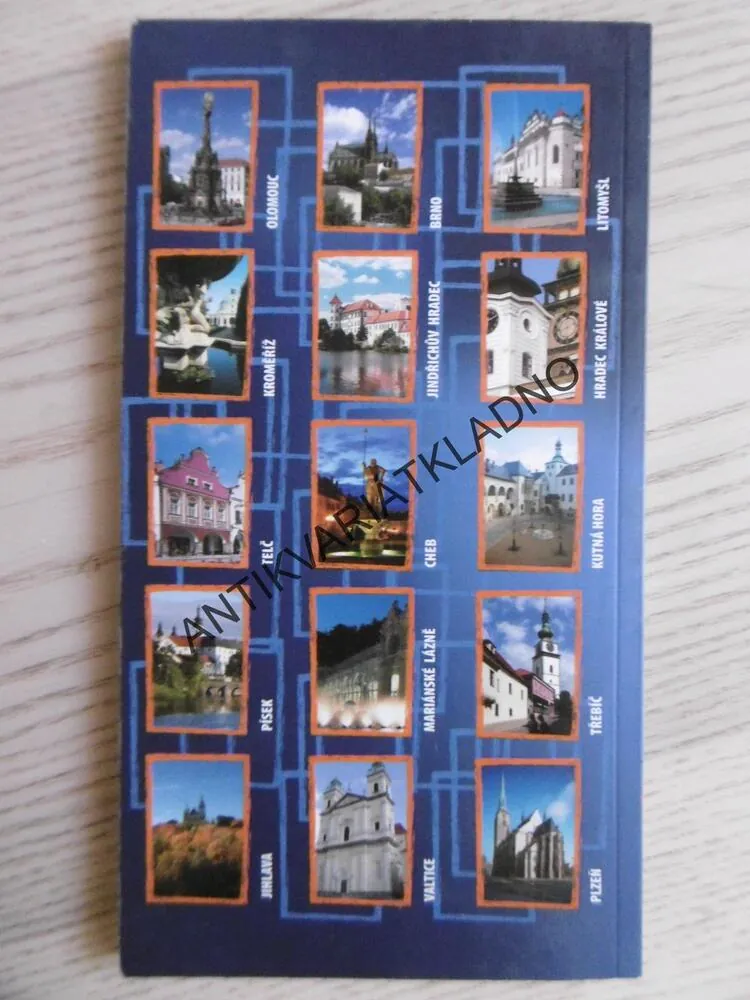PRŮVODCE PRAHOU, ČESKÝMI A MORAVSKÝMI MĚSTY, **an