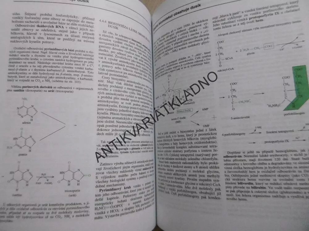 BIOCHEMIE PRO STUDENTY STŘEDNÍCH ŠKOL A VŠECHNY, KTERÉ LÁKÁ TAJEMSTVÍ ŽIVÉ PŘÍRODY