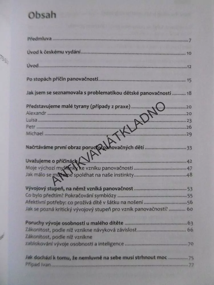 MALÝ TYRAN, JIŘINA PREKOPOVÁ, **an