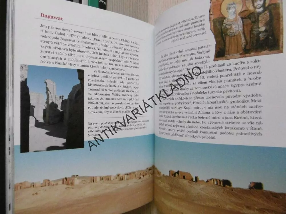 MÁLO ZNÁMÉ PAMÁTKY STARÉHO EGYPTA, JAN BONĚK, **an