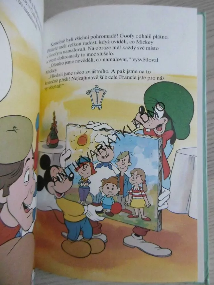 MĚSTO UMĚLCŮ, DOBRODRUŽSTVÍ VE FRANCII, WALT DISNEY, **an