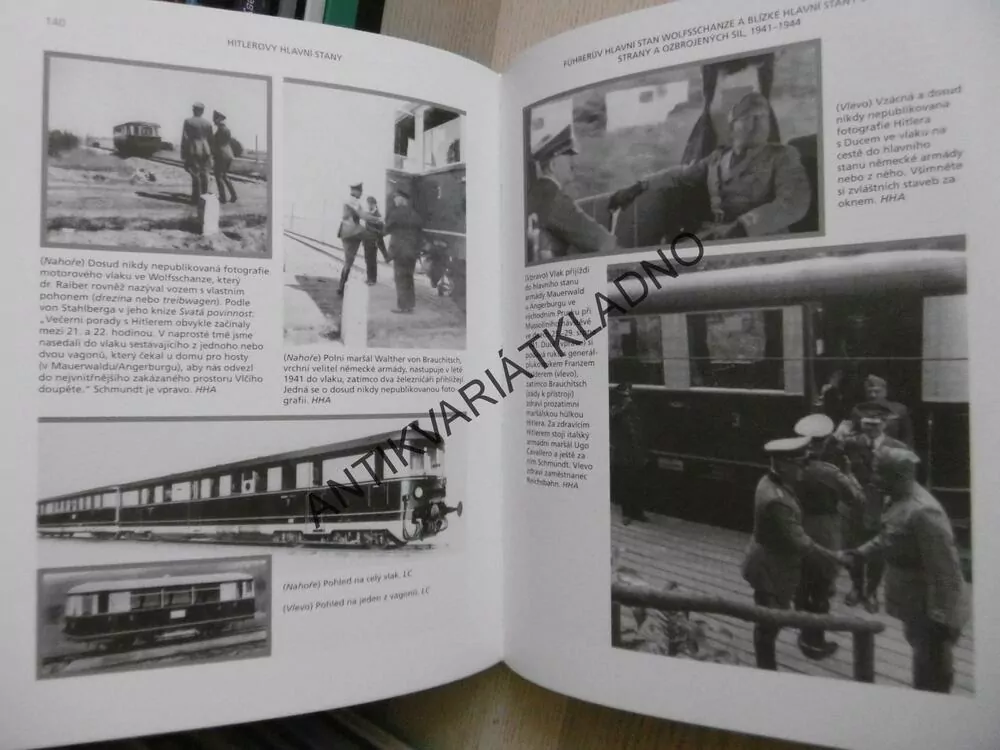 HITLEROVY HLAVNÍ STANY, Z PIVNICE DO BUNKRU, 1920 - 1945, BLAINE TAYLOR, **an
