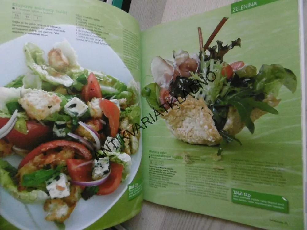KNIHA DELIKATESY, PRVNÍ MENU KUCHAŘKA, **an