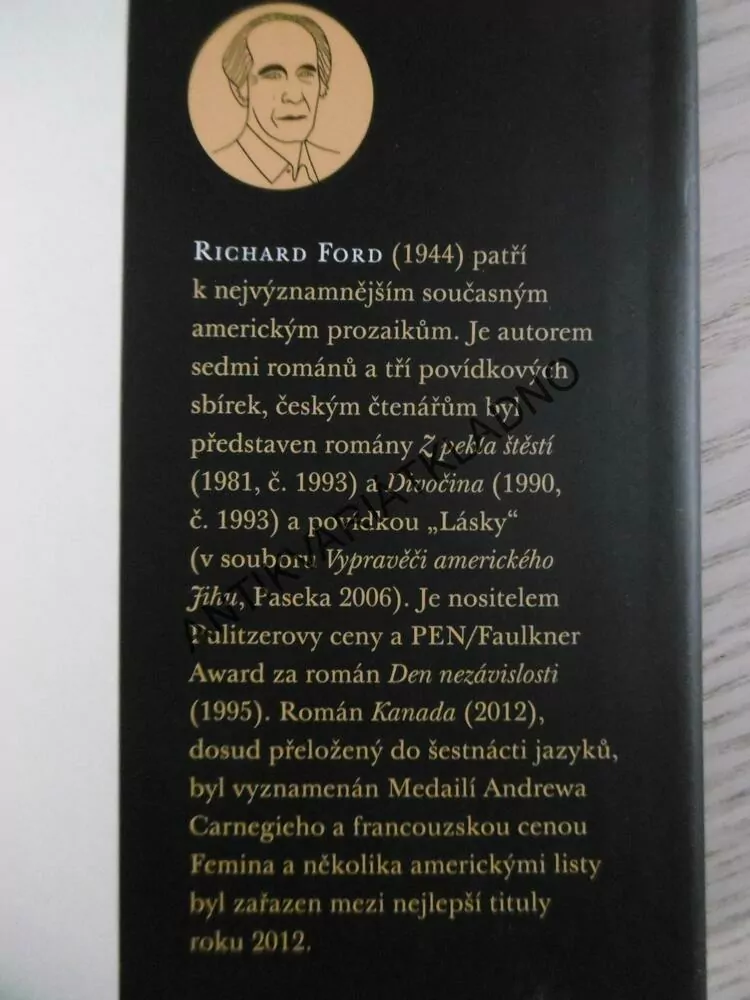 KANADA, RICHARD FORD, **an