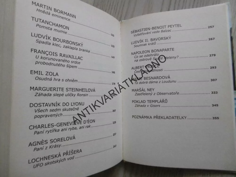 HROZNÁ PRAVDA, DOKUMENTACE FRANCINE VINCENTOVÁ, **an