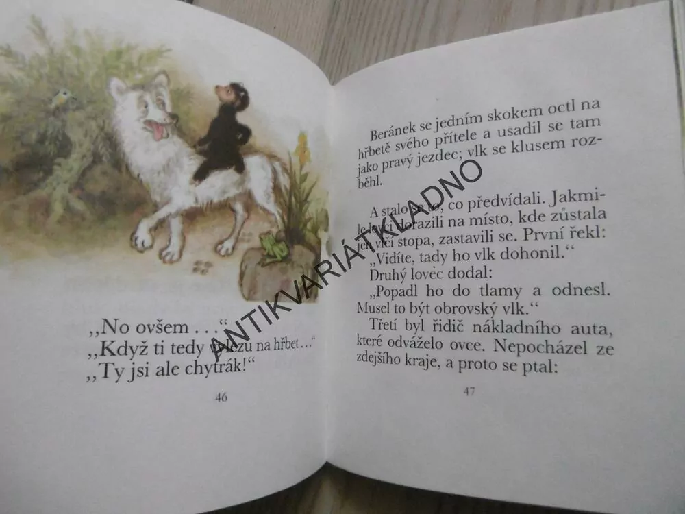 O ČERNÉM BERÁNKU A BÍLÉM VLKOVI, BERNARD CLAVEL, **an