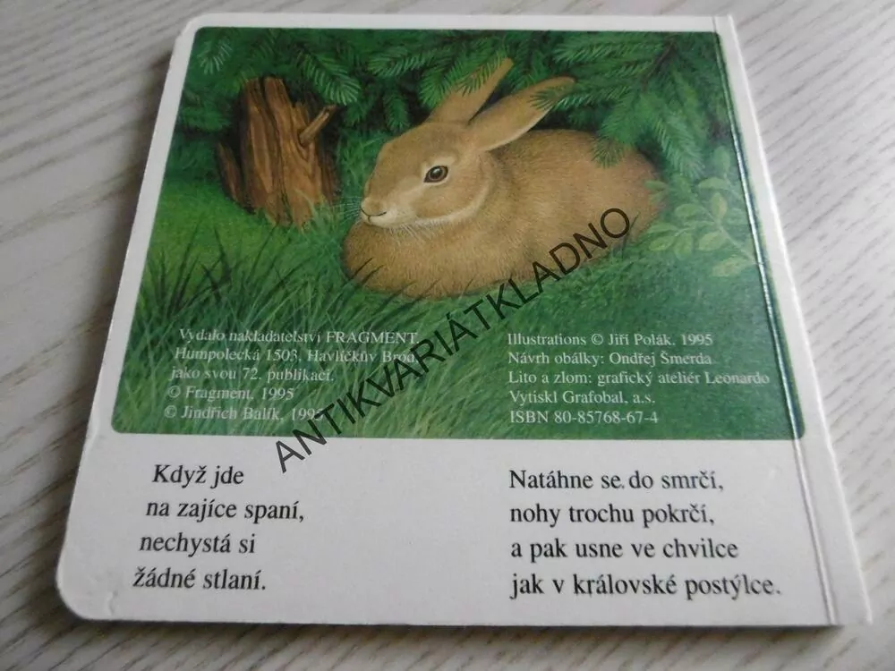 JAK BYDLÍ ZVÍŘÁTKA?, JIŘÍ POLÁK, JINDŘICH BALÍK, **an
