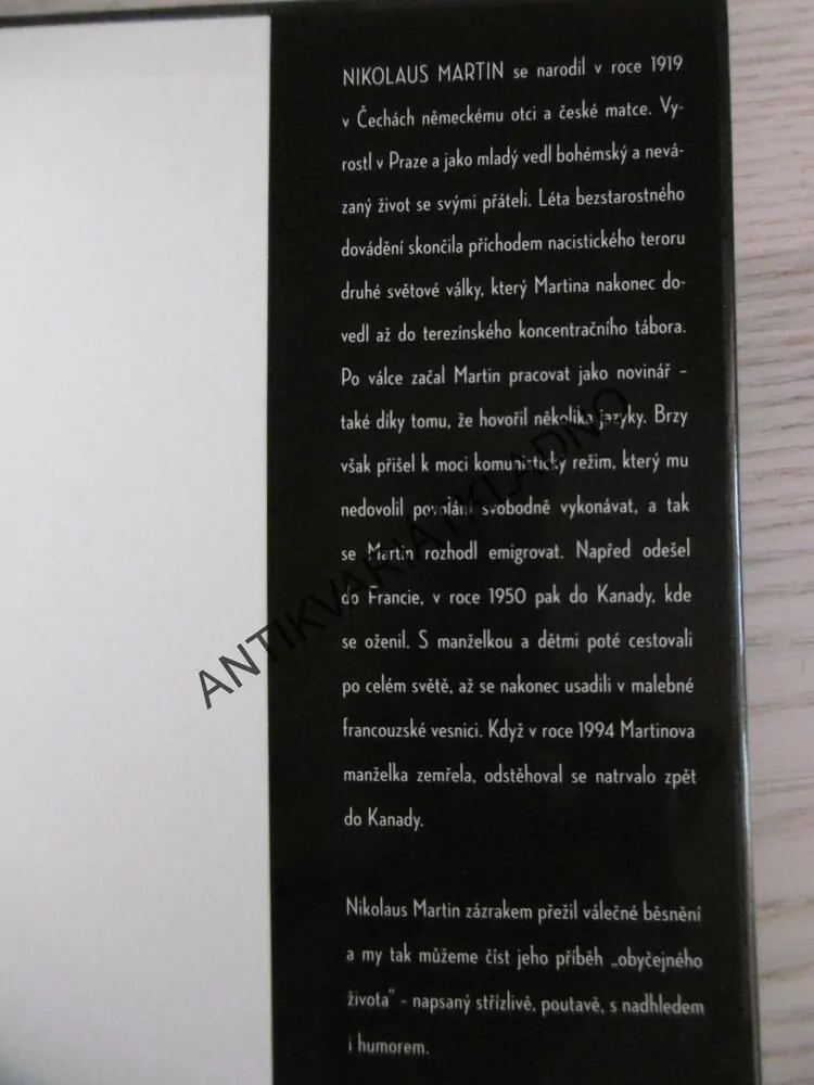 PRAŽSKÁ ZIMA, NIKOLAUS MARTIN, **an