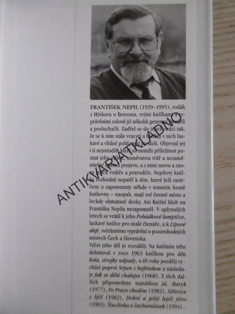 JAK SE DĚLÁ CHALUPA, FRANTIŠEK NEPIL, **an