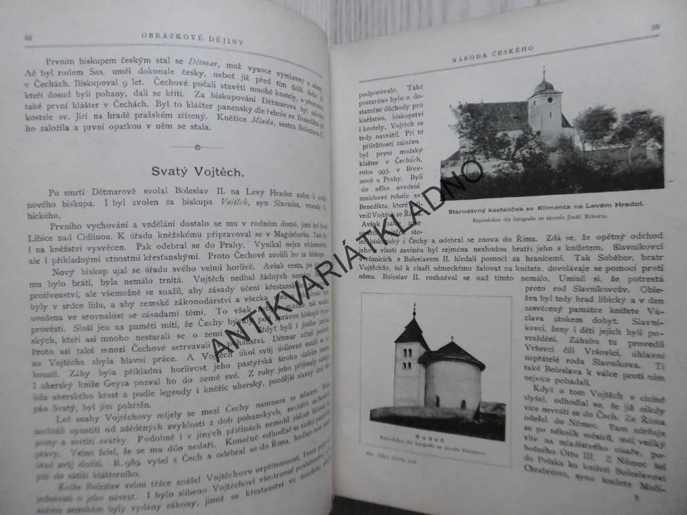 OBRÁZKOVÉ DĚJINY NÁRODA ČESKÉHO, A. REZEK, JAN DOLENSKÝ,  1893
