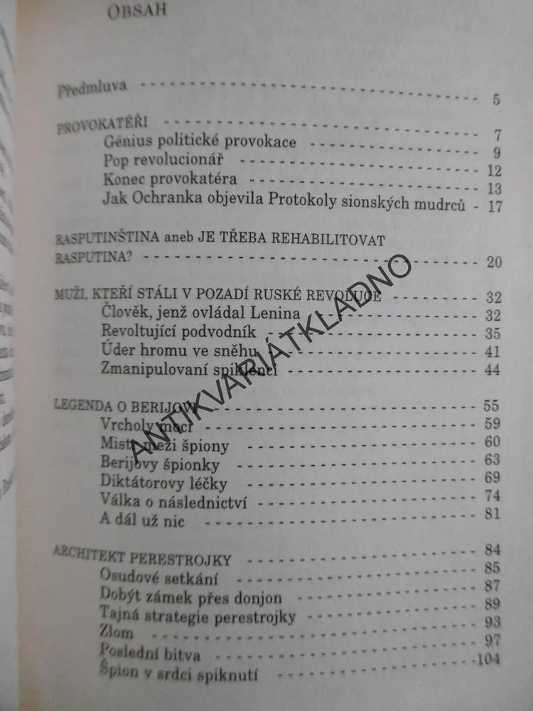 ŠEDÉ EMINENCE RUSKÉ POLITIKY, OD RASPUTINA K PUTINOVI, VLADIMIR FÉDOROVSKI, **an