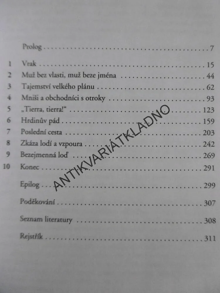 POSLEDNÍ PLAVBA, PŘÍPAD KRYŠTOF KOLUMBUS, CLEMENS HÖGES, **an