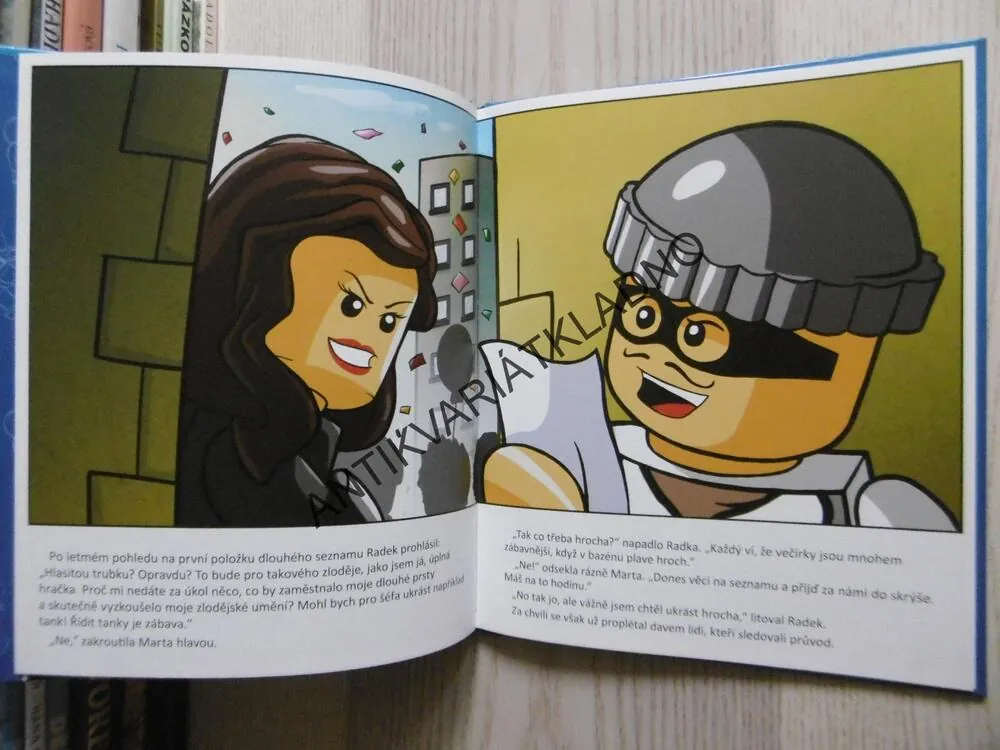ZKOUŠKA PRO ZLODĚJE, LEGO CITY, **an