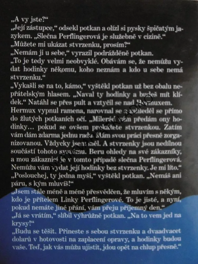 ČAS ANI MYŠ NEZASTAVÍŠ, MICHAEL HOEYE, **an