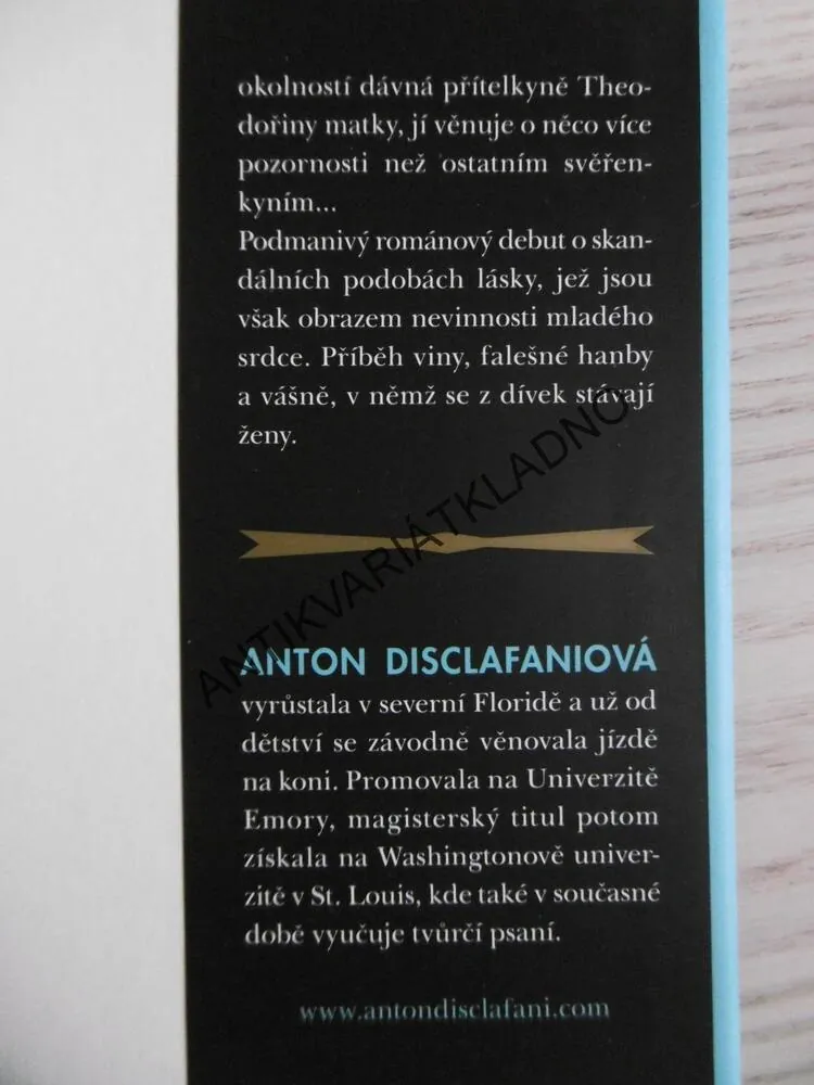 JEZDECKÝ TÁBOR YONAHLOSSEE, ANTON DISCLAFANIOVÁ, **an