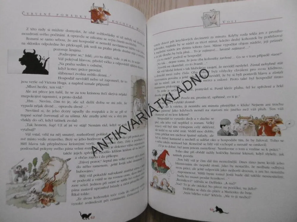 ČERVENÉ POHÁDKY KOCOURA MOURA, MARCEL AYMÉ, **an