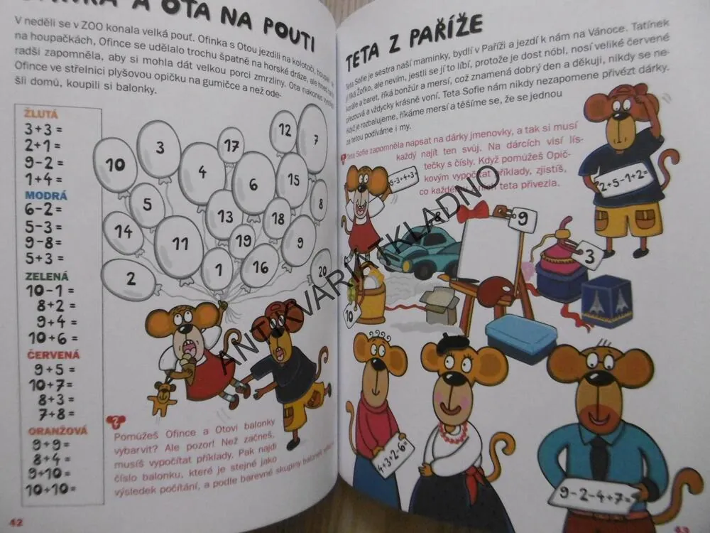 NAUČ MĚ POČÍTAT, S OFINKOU OD 1 DO 100,   **an