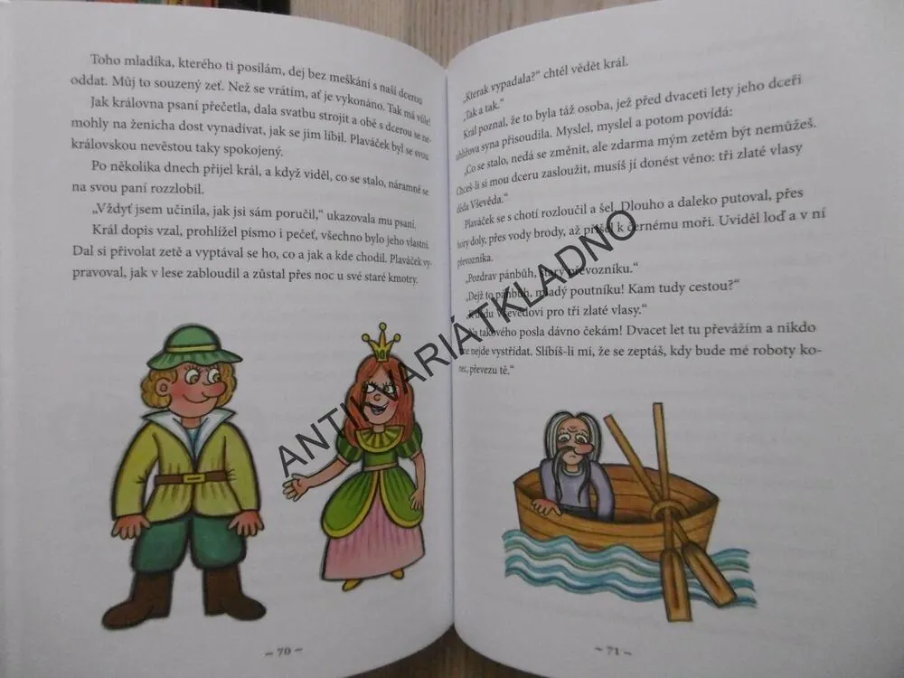 DVANÁCTERO NEJKRÁSNĚJŠÍCH ČESKÝCH POHÁDEK, MARCELA WALTEROVÁ, **an