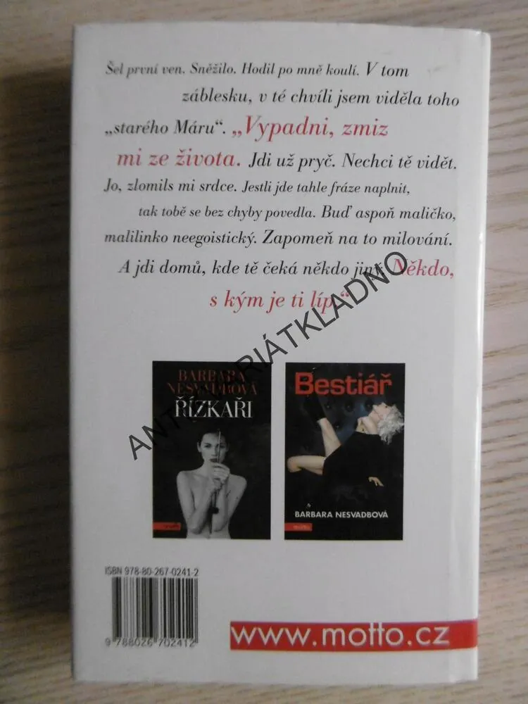 POHÁDKÁŘ, BARBARA NESVADBOVÁ, **an