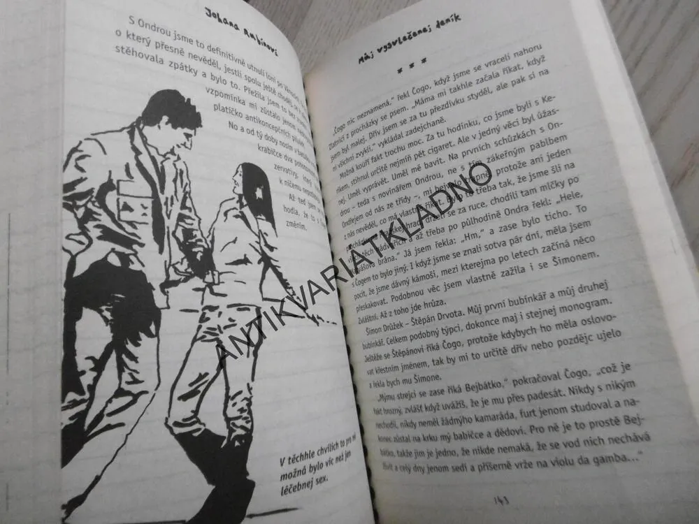 MŮJ VYSVLEČENEJ DENÍK, JOHANA RUBÍNOVÁ, **an