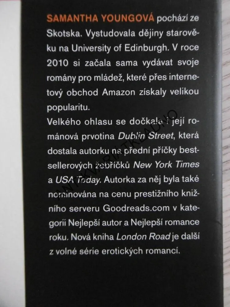 LONDON ROAD, SAMANTHA YOUNGOVÁ, **an
