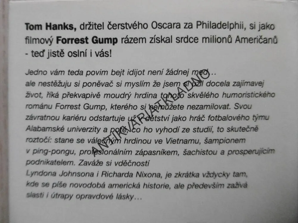 FORREST GUMP, WINSTON GROOM