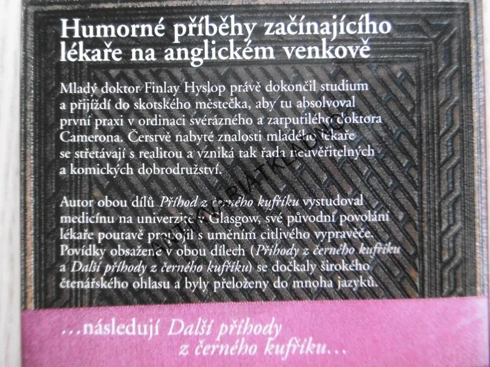 PŘÍHODY ČERNÉHO KUFŘÍKU, A. J. CRONIN, **an