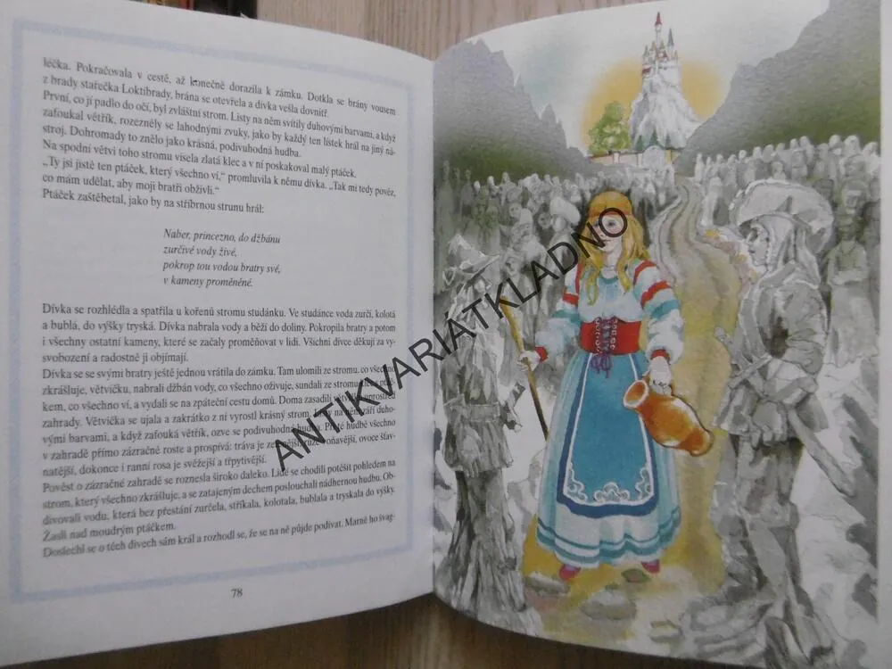 ZLATÁ PŘADLENA, MÁRIA ĎURÍČKOVÁ, PETER SPIN, 1995, **an