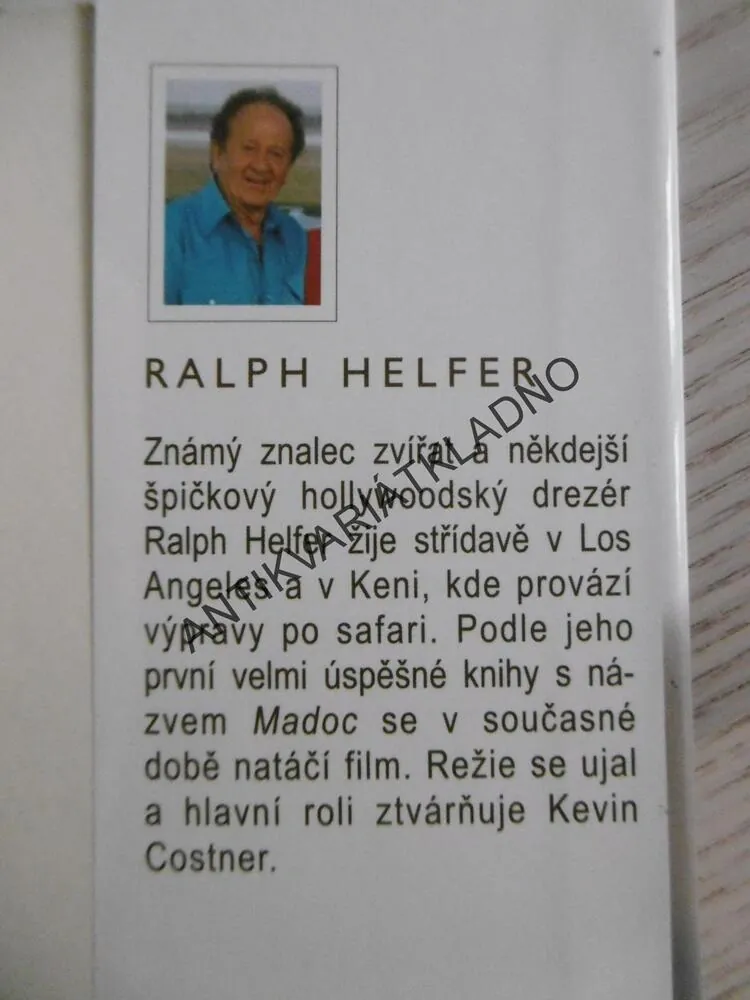 ZAMBA - ŽIVOT S KRÁLEM ZVÍŘAT, RALPH HELFER, **an