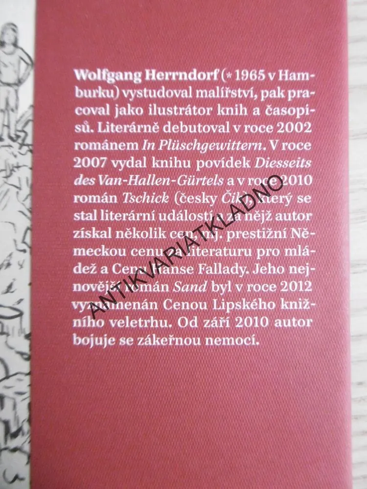 ČIK, WOLFGANG HERRNDORF, **an