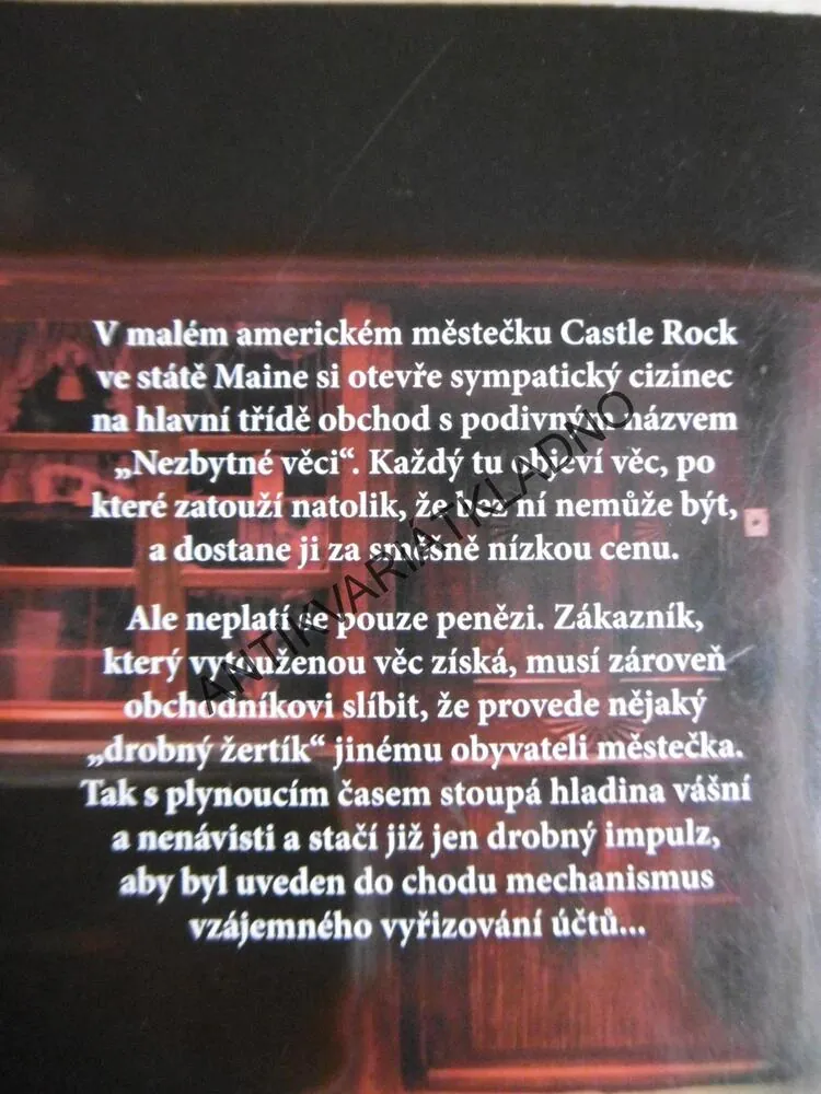 NEZBYTNÉ VĚCI, STEPHEN KING, **an