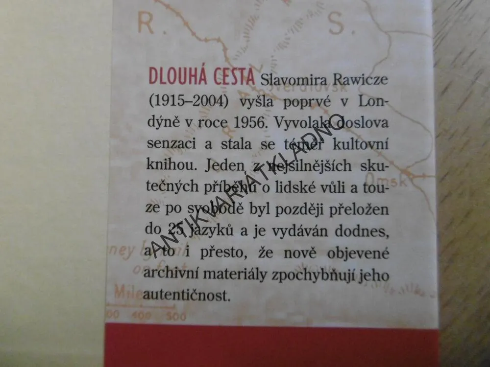 ÚTĚK ZE SIBIŘE, DLOUHÁ CESTA, SLAWOMIR RAWICZ,