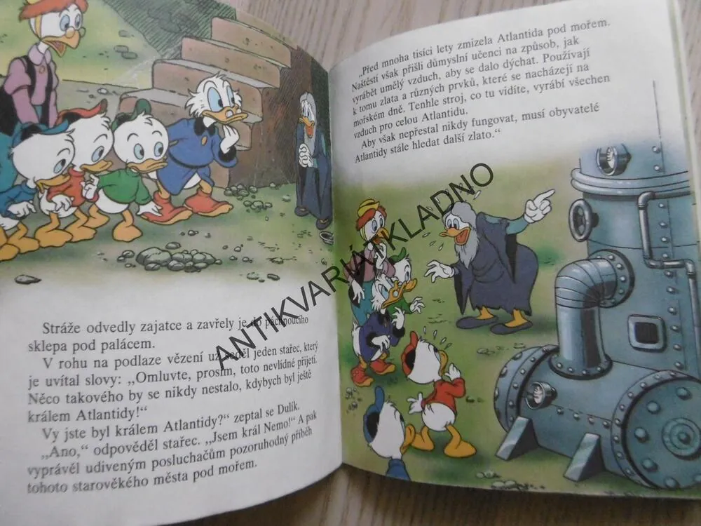 DUCK TALES, KAČEŘÍ PŘÍBĚHY, TAJEMNÉ MĚSTO POD MOŘEM, WALT DISNEY