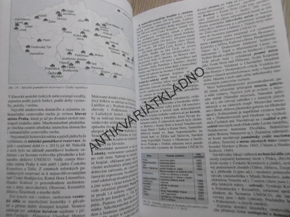 ZEMĚPIS CESTOVNÍHO RUCHU, HOLEČEK, MARIOT, STŘÍDA, **an