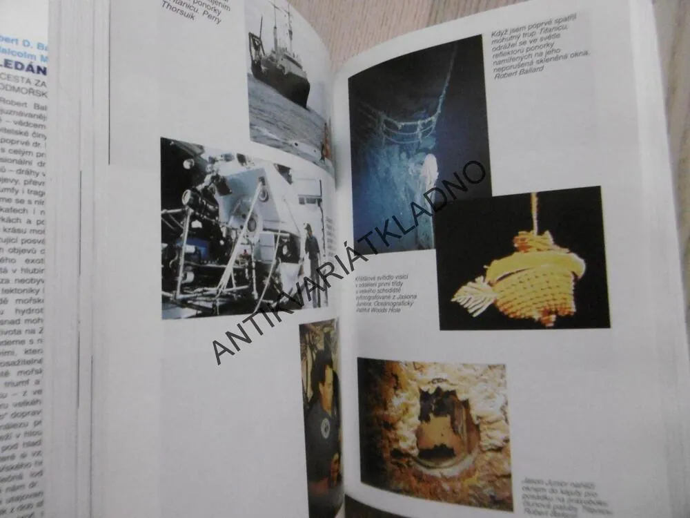 HLEDÁNÍ, ROBERT BALLARD, MALCOLM MCCONNELL, **an