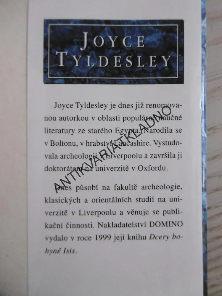 NEFERTITI, JOYCE TYLDESLEY, **an