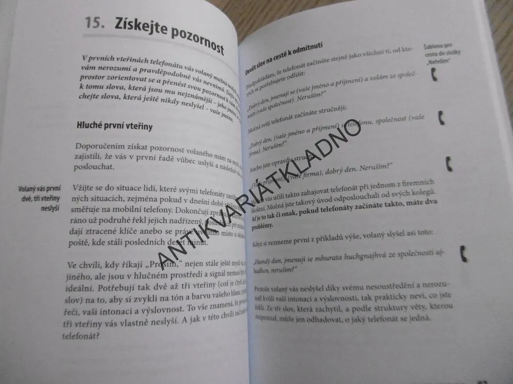 JAK USPĚT PŘI OBCHODNÍM TELEFONOVÁNÍ, MIROSLAV PRINC, **an
