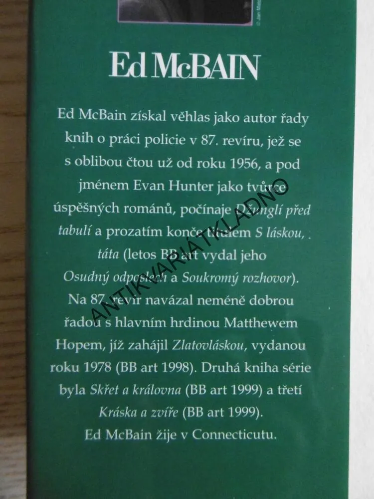 JACK A FAZOLE, ED MCBAIN, **an
