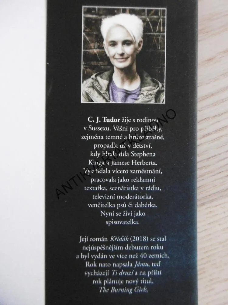 TI DRUZÍ, C. J. TUDOR, **an