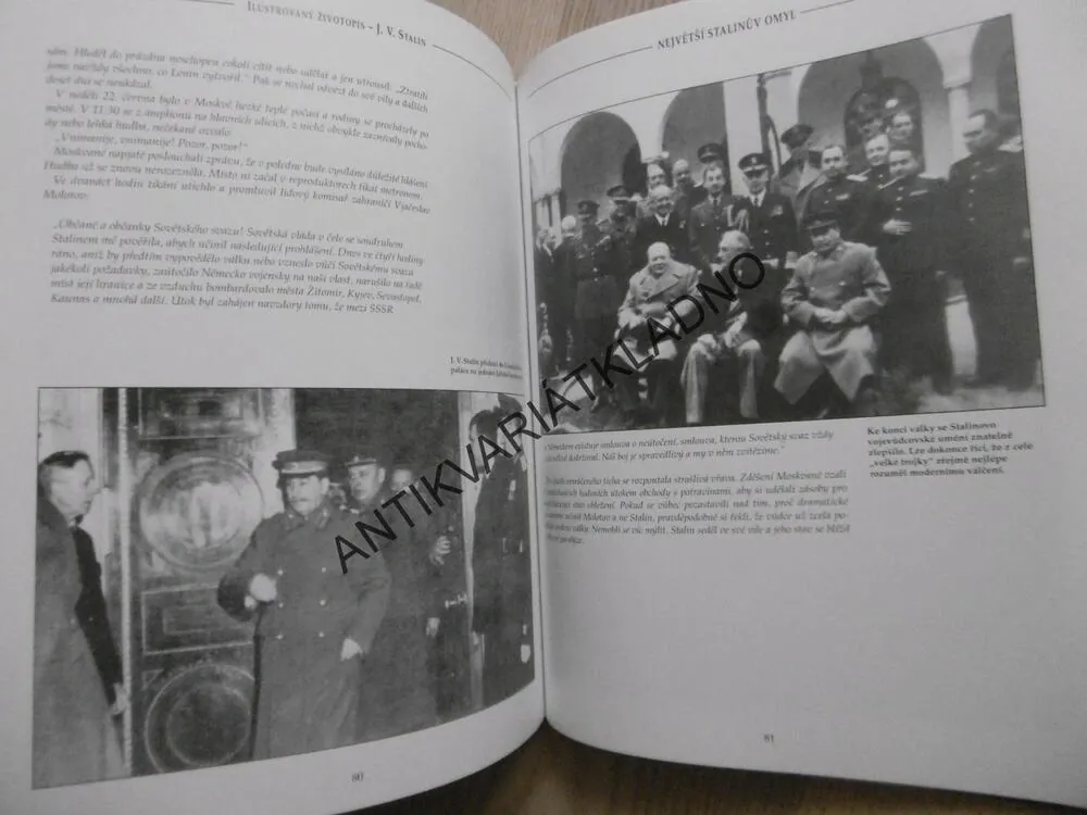 ILUSTROVANÝ ŽIVOTOPIS J. V. STALIN, NIGEL BLUNDELL, **an