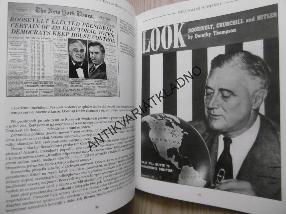 ILUSTROVANÝ ŽIVOTOPIS FRANKLIN DELANO ROOSEVELT, NIGEL BLUNDELL, **an