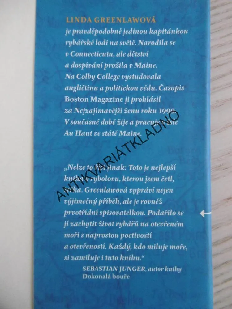 HLADOVÝ OCEÁN, LINDA GREENLAWOVÁ, **an