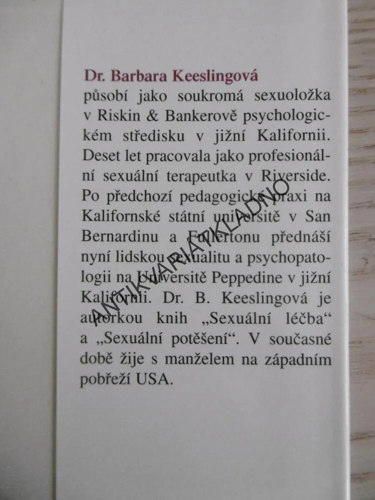 JAK SE MILOVAT CELOU NOC, BARBARA KESLING, **an