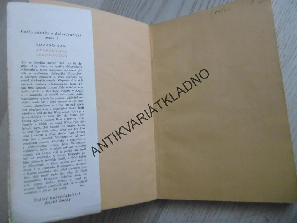 KOD 2 - KLAPZUBOVA JEDENÁCTKA, EDUARD BASS