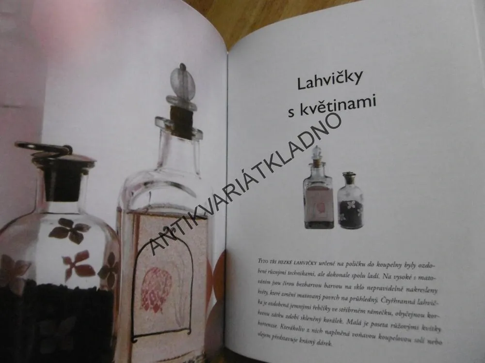 MALOVÁNÍ NA SKLO, PRO ŠIKOVNÉ RUCE, HOBBY, **an