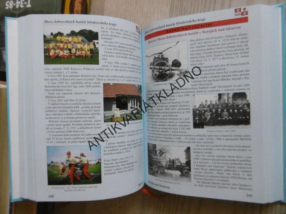 DOBROVOLNÍ HASIČI VE STŘEDOČESKÉM KRAJI, HISTORIE A SOUČASNOST, 1. DÍL, 2013
