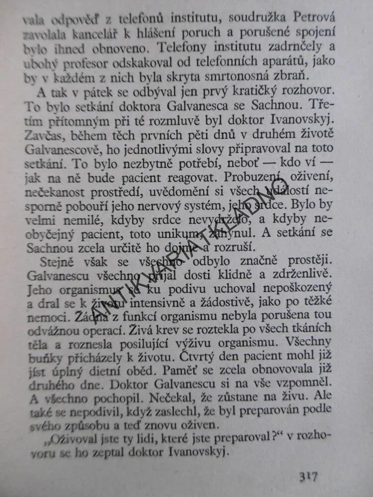 ROBOTI DOKTORA GALVANESCA, J. SMOLYČ, **an